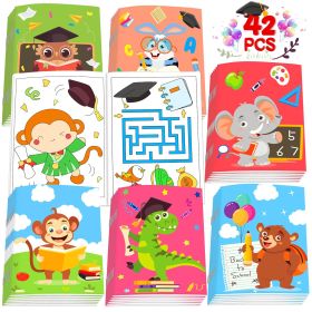Graduation Maze Puzzle Book - Waterproof & Tear-Resistant Pages, Multi-Level Challenges for Teens & Adults