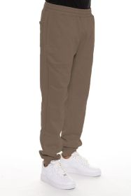 Little Better Premium Cotton Sweat Pant (Color: Coffee, size: 2XL)