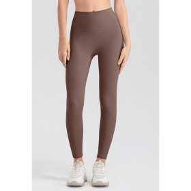 JupiterGear High-Waisted Classic Leggings (Color: Mocha, size: M)