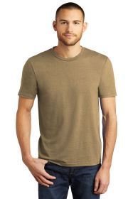 District Perfect Tri Tee DM130 (Color: Coyote Brown Heather, size: M)