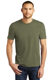 District Perfect Tri Tee DM130 (Color: Military Green Frost, size: L)