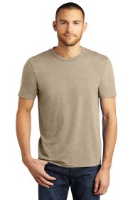 District Perfect Tri Tee DM130 (Color: Desert Tan Heather, size: L)
