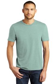 District Perfect Tri Tee DM130 (Color: Heathered Dusty Sage, size: M)