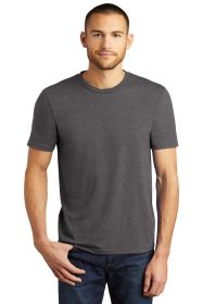 District Perfect Tri Tee DM130 (Color: Heathered Charcoal, size: 3XL)