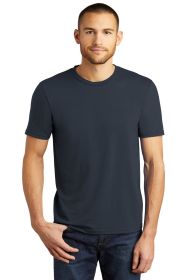 District Perfect Tri Tee DM130 (Color: New Navy, size: 4XL)