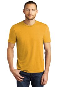 District Perfect Tri Tee DM130 (Color: Ochre Yellow Heather, size: 3XL)