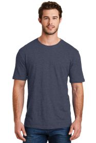 District Perfect Blend CVC Tee DM108 (Color: Heathered Navy, size: S)