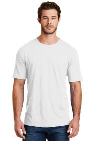 District Perfect Blend CVC Tee DM108 (Color: White, size: S)