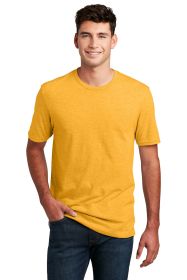 District Perfect Blend CVC Tee DM108 (Color: Gold Heather, size: M)