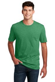 District Perfect Blend CVC Tee DM108 (Color: Heathered Kelly Green, size: XL)