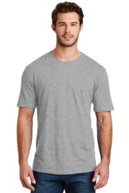 District Perfect Blend CVC Tee DM108 (Color: Light Heather Grey, size: S)
