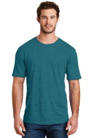 District Perfect Blend CVC Tee DM108 (Color: Heathered Teal, size: 3XL)