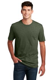 District Perfect Blend CVC Tee DM108 (Color: Heathered Forest Green, size: M)