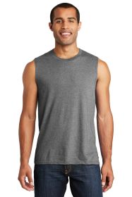 District V I T Muscle Tank DT6300 (Color: Grey Frost, size: L)