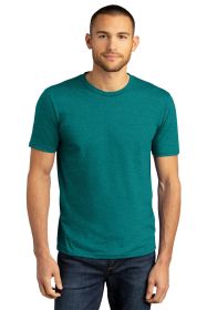 District Perfect Tri DTG TeeDM130DTG (Color: Heathered Teal, size: 4XL)