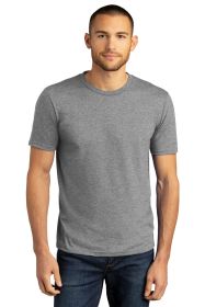 District Perfect Tri DTG TeeDM130DTG (Color: Grey Frost, size: M)