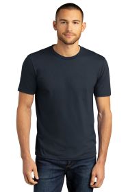District Perfect Tri DTG TeeDM130DTG (Color: New Navy, size: L)
