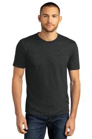 District Perfect Tri DTG TeeDM130DTG (Color: Black Frost, size: L)