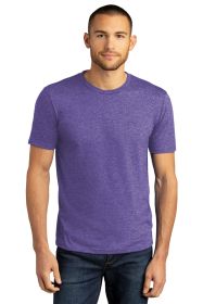 District Perfect Tri DTG TeeDM130DTG (Color: Purple Frost, size: S)
