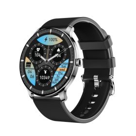 Ultra Slim Smart Watch For Men Women, 1.43 AMOLED Screen Fitness Watches ,  LP67 Outdoor Watch For Android Ios (Option: Black)